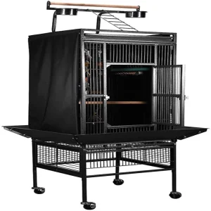 Small Parrot Cage - Black