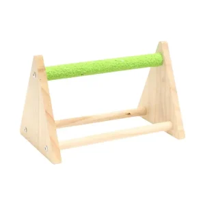 Wooden Parrot Training Stand