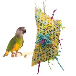 Foraging Pouch Chewable Parrot Toy
