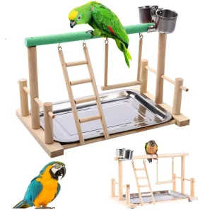 Bird Toy Activity Center for Parrots