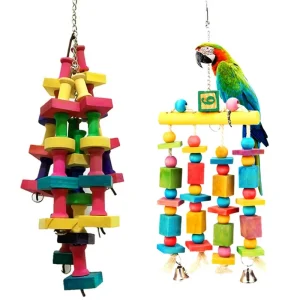 Wooden Parrot Chew Toys