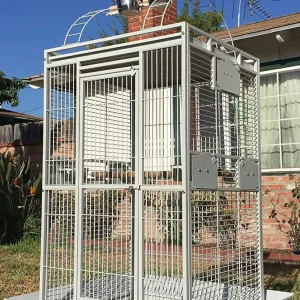 Large Parrot Cage with Open Play Top