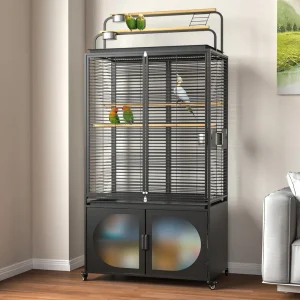 72" Extra large Parrot Cage - Play Top