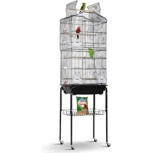 Medium  Parrot Cage - Open Top Design