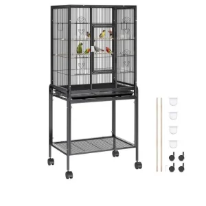 Large parrot Cage - Heavy-Duty Carbon steel