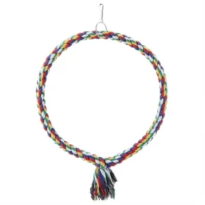 Parrot Rope Ring Swing Toy - Chewing Circle