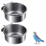Parrot Feeding Supplies Stainless Steel Bowl