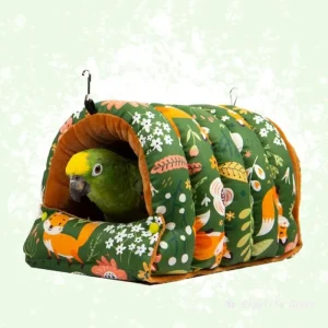 Parrot Tent Bed - Multicolored & Warm
